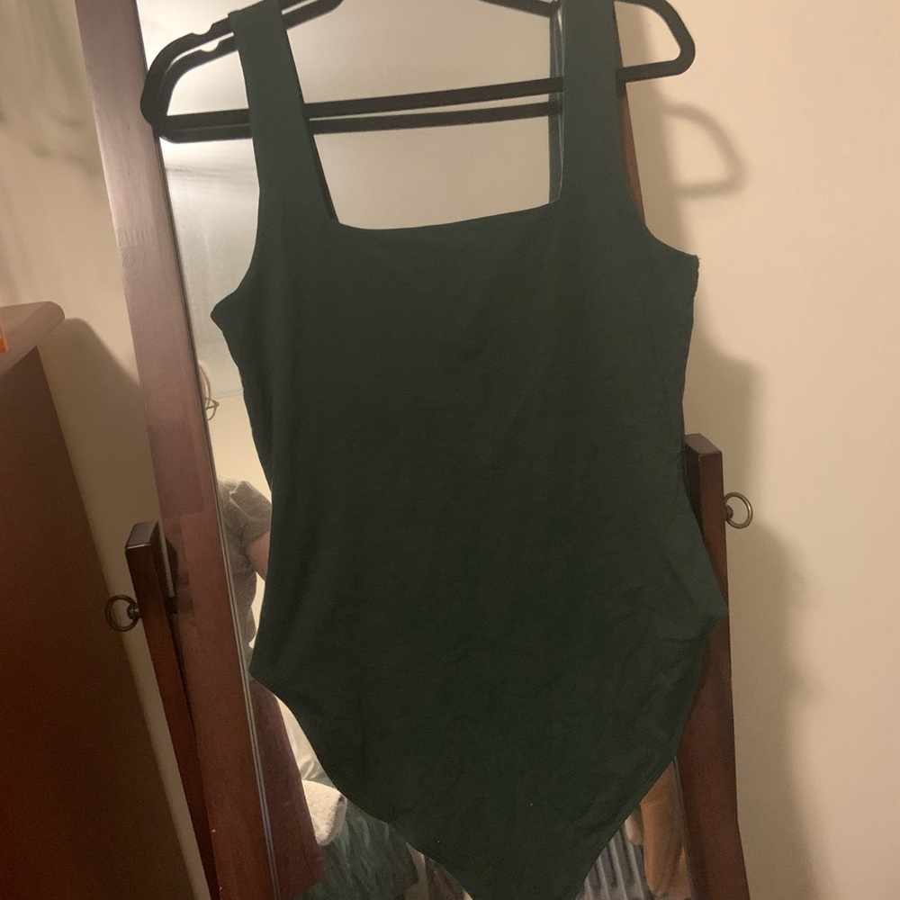 Old Navy Dark Green Bodysuit